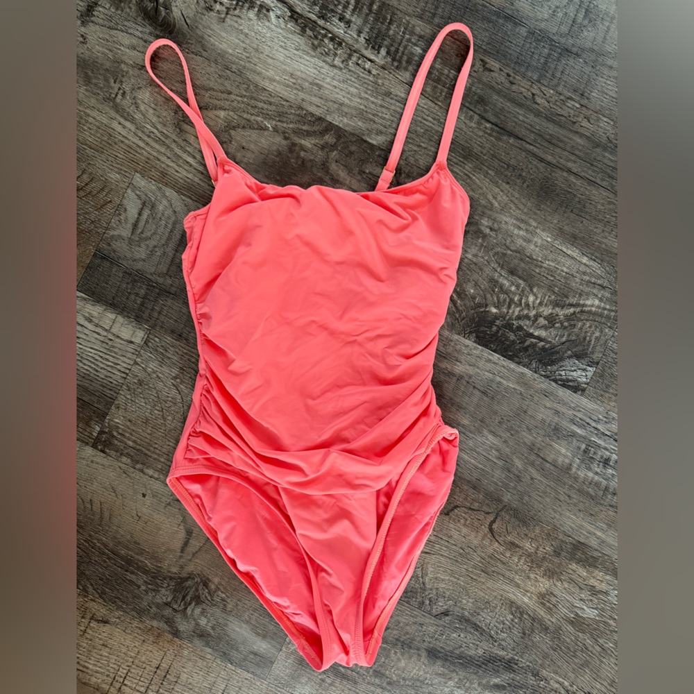 La Blanca Vibrant Coral Swimsuit